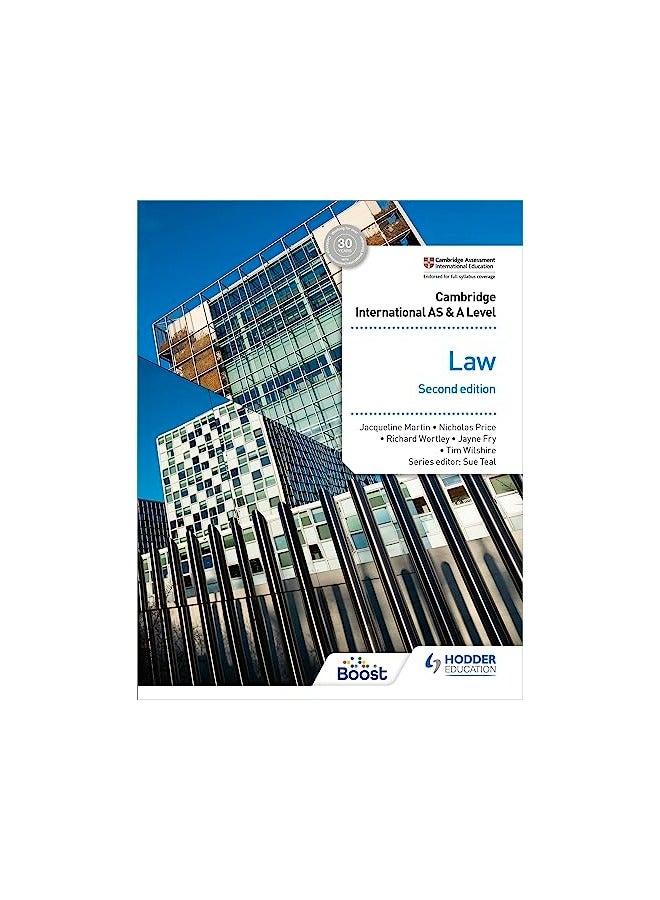 Cambridge International As And A Level Law Second Edition